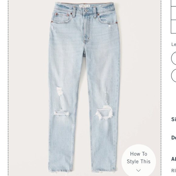 Abercrombie High Rise Skinny - Picture 3 of 7